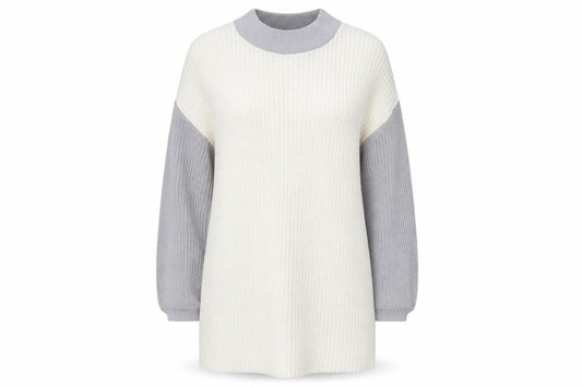 In the Style Womens White Colourblock  Jumper Dress  Size 8