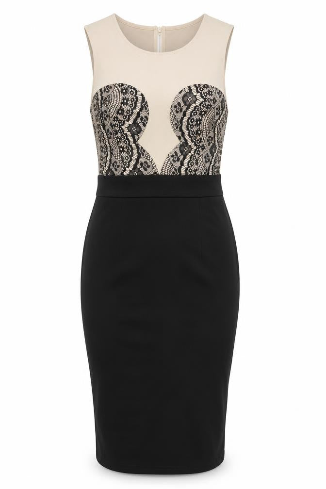 Boohoo Womens Multicoloured   Pencil Dress  Size 6