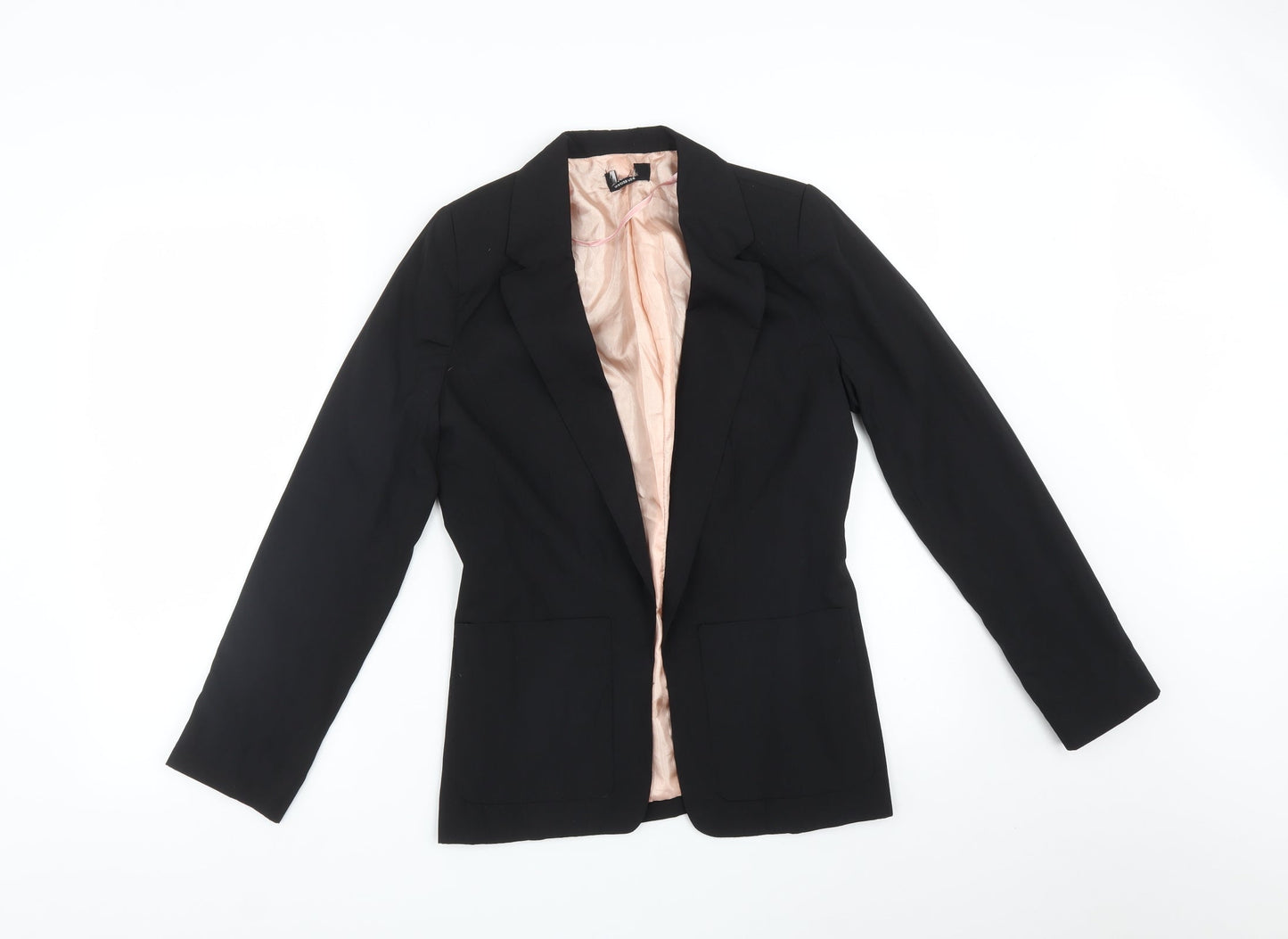 Preworn Womens Black   Jacket Blazer Size 10