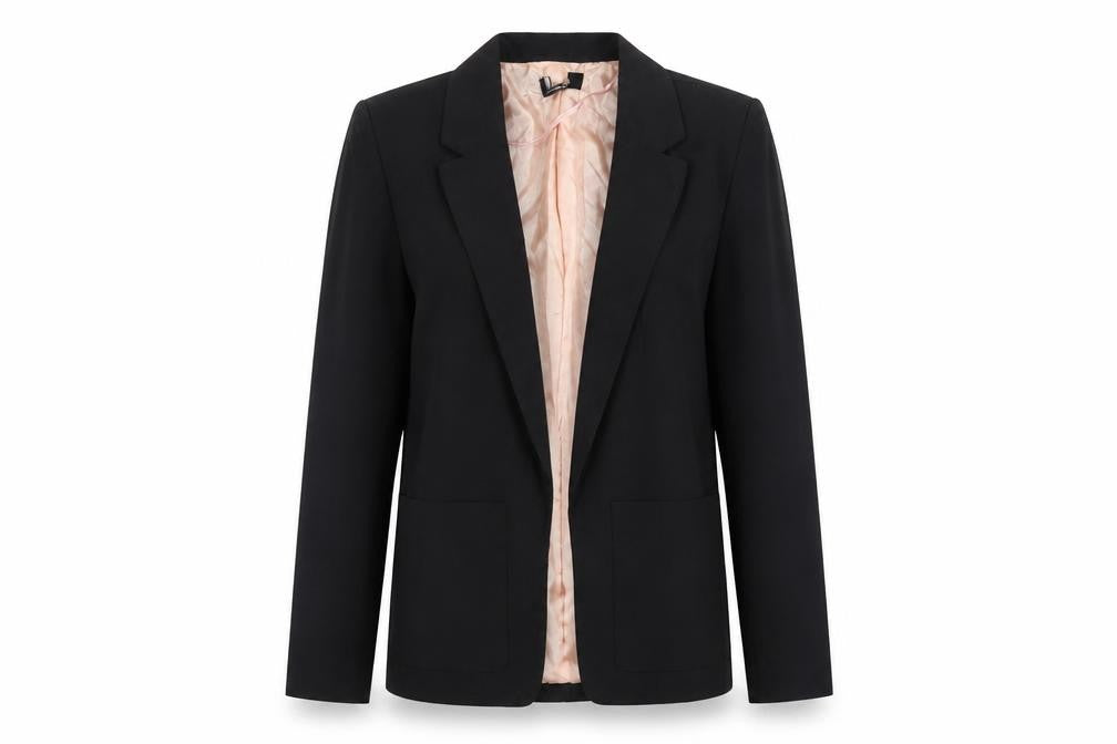 Preworn Womens Black   Jacket Blazer Size 10