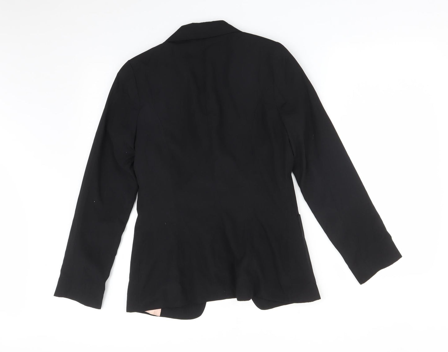 Preworn Womens Black   Jacket Blazer Size 10