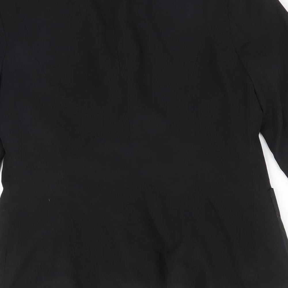 Preworn Womens Black   Jacket Blazer Size 10