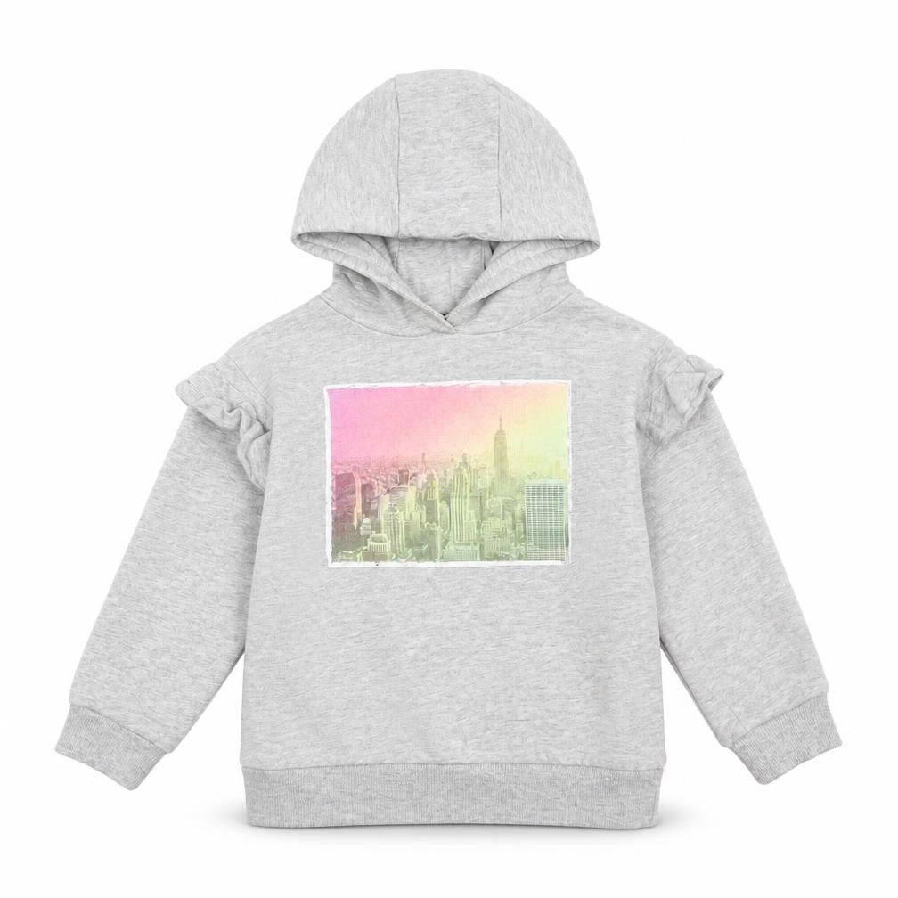 Very Girls Grey   Pullover Hoodie Size 6 Years  - CITY