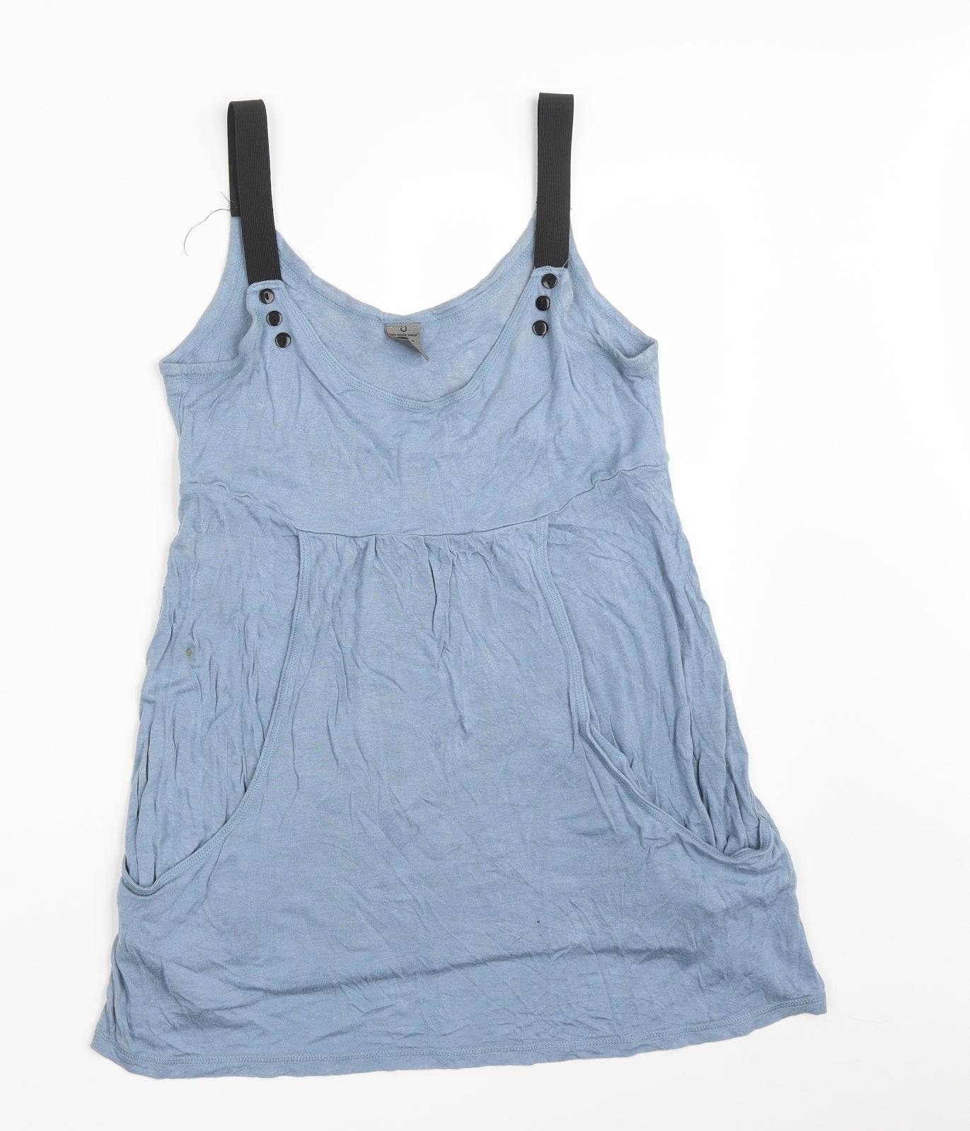 VERO MODA Womens Blue   Basic T-Shirt Size M
