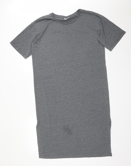 Noisy may Womens Grey   T-Shirt Dress  Size M