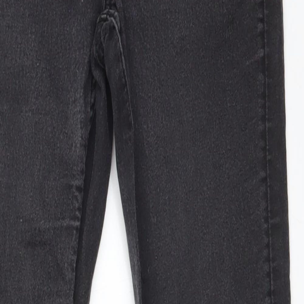 H&M Womens Black   Jegging Jeans Size 8 L28 in