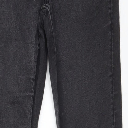 H&M Womens Black   Jegging Jeans Size 8 L28 in