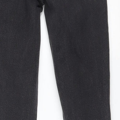H&M Womens Black   Jegging Jeans Size 8 L28 in