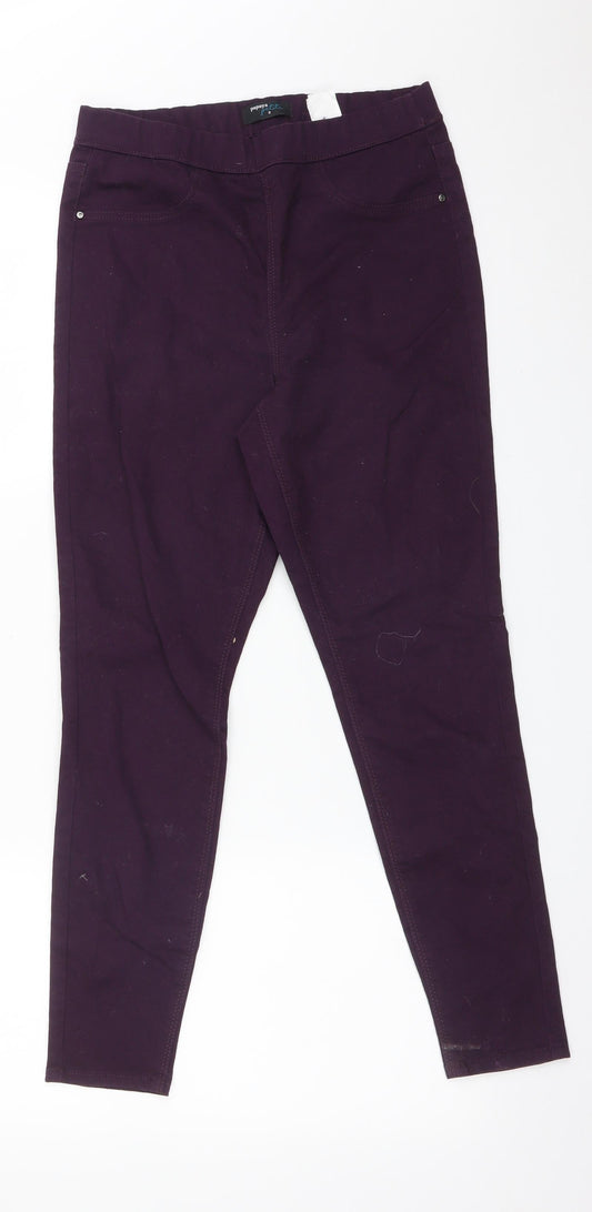 Papaya Womens Purple   Jegging Jeans Size 8 L25 in