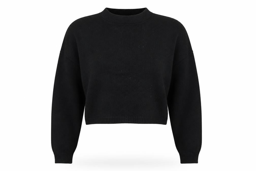 In the Style Womens Black   Pullover Jumper Size 16