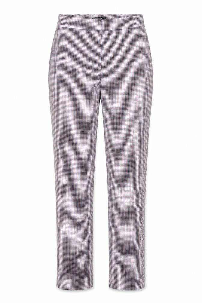 Stradivarius Womens Multicoloured Check  Trousers  Size 6 L28 in