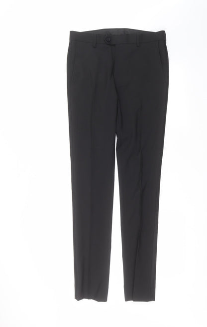 Next Womens Black   Dress Pants Trousers Size 30 in L30 in