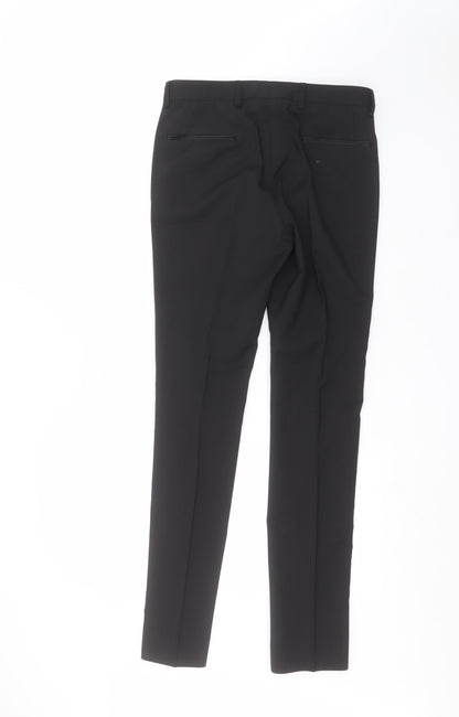 Next Womens Black   Dress Pants Trousers Size 30 in L30 in