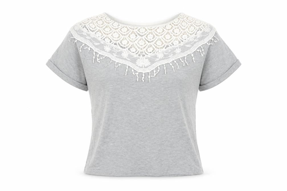 Zanzea Womens Grey   Basic T-Shirt Size M