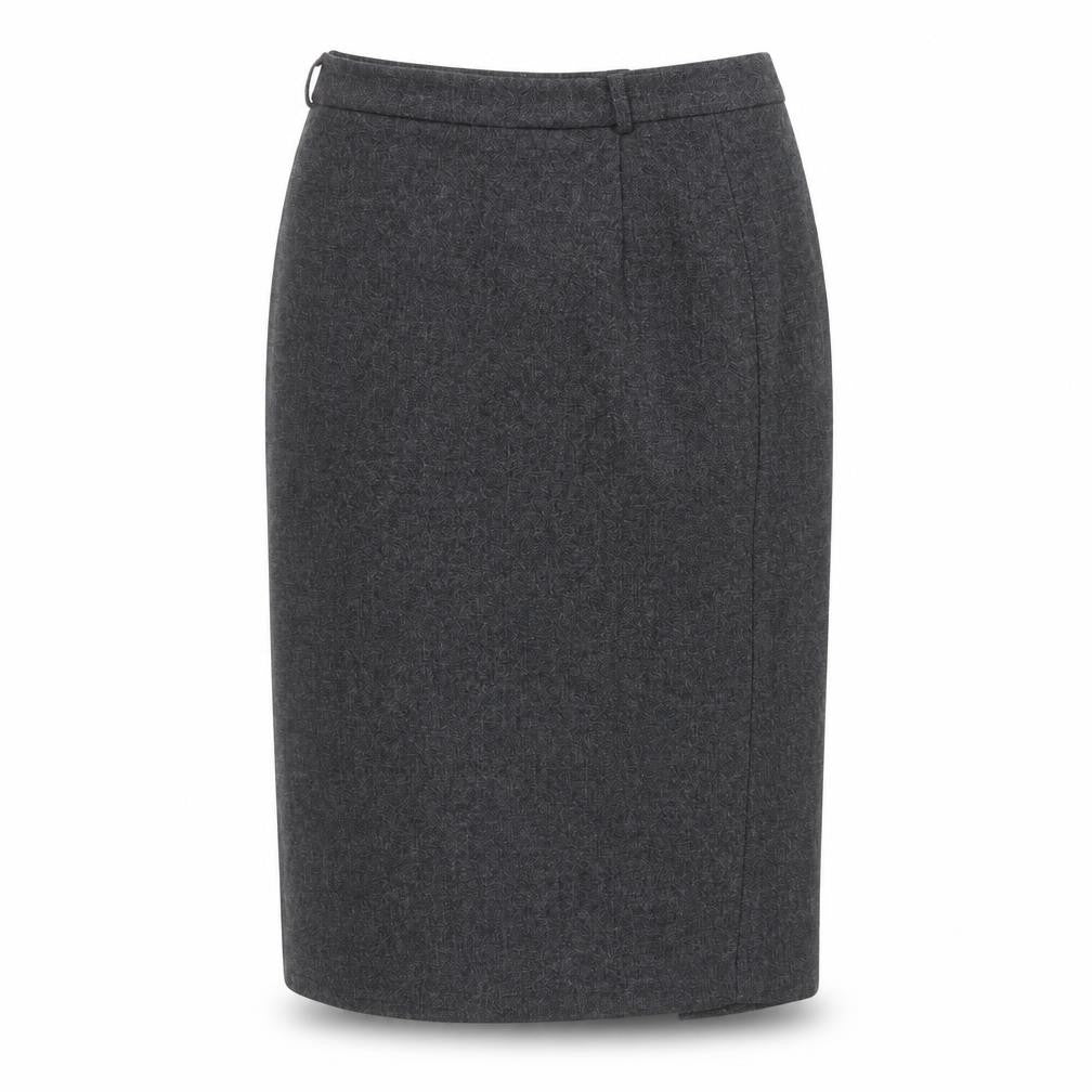 Edinburgh Womens Black   A-Line Skirt Size 12
