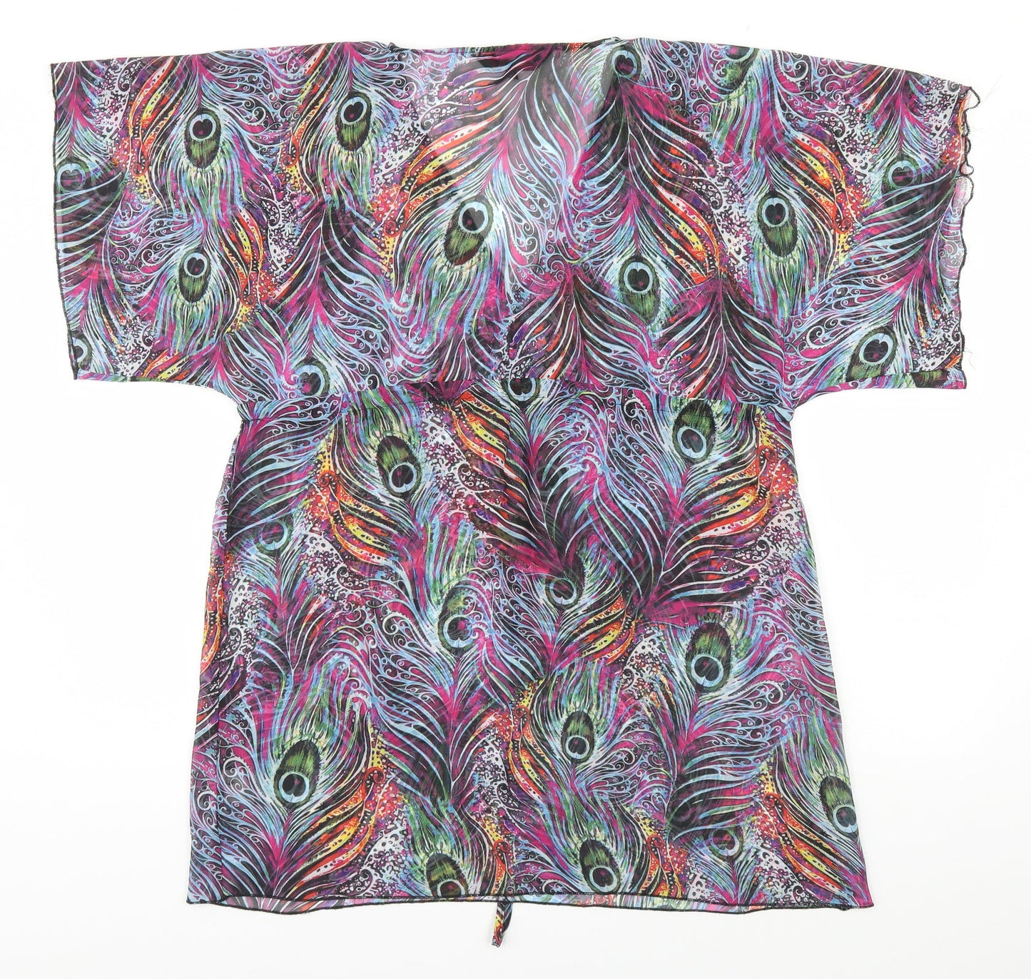 El Verano Womens Multicoloured Floral  Basic Blouse Size S