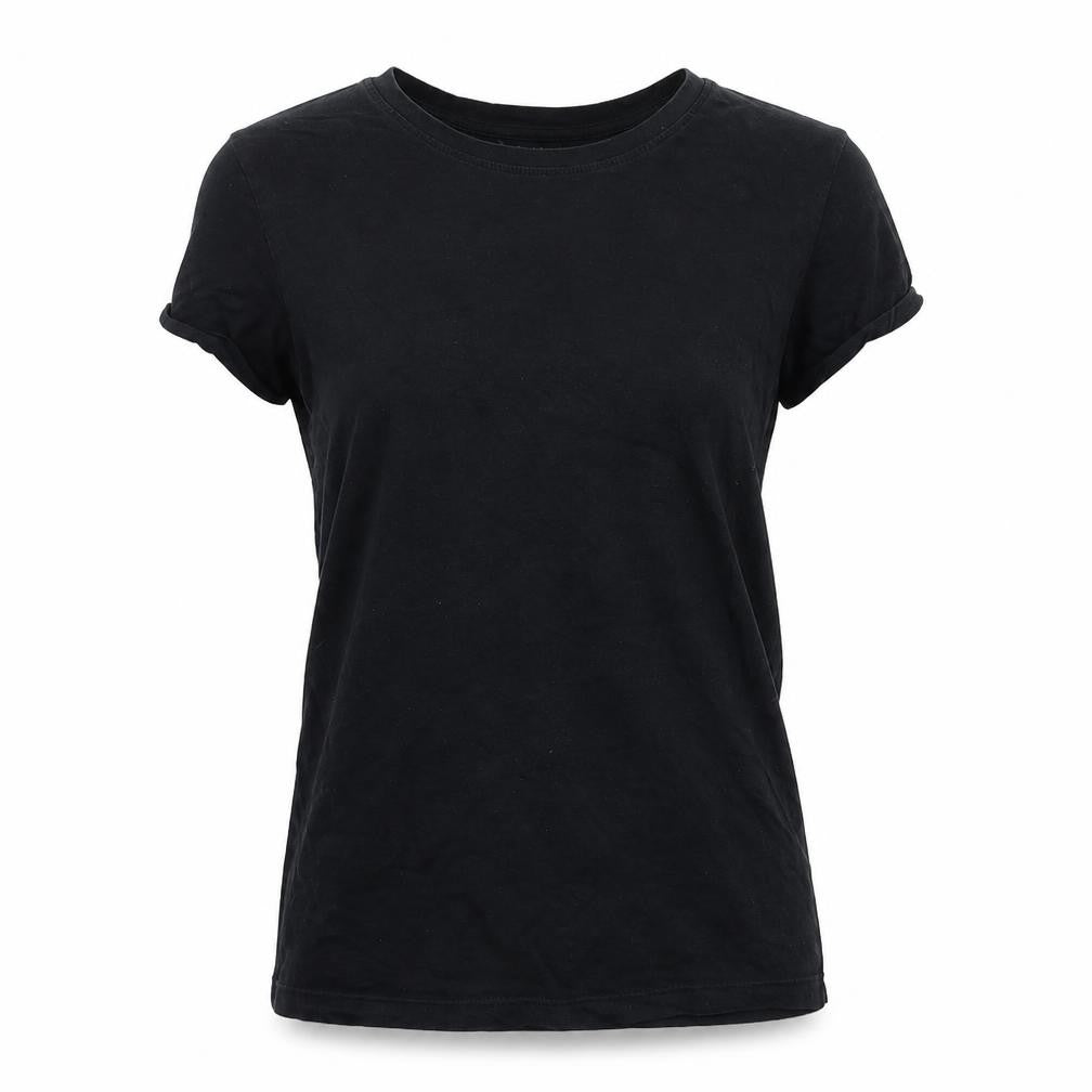 Brave Soul Womens Black   Basic T-Shirt Size XS