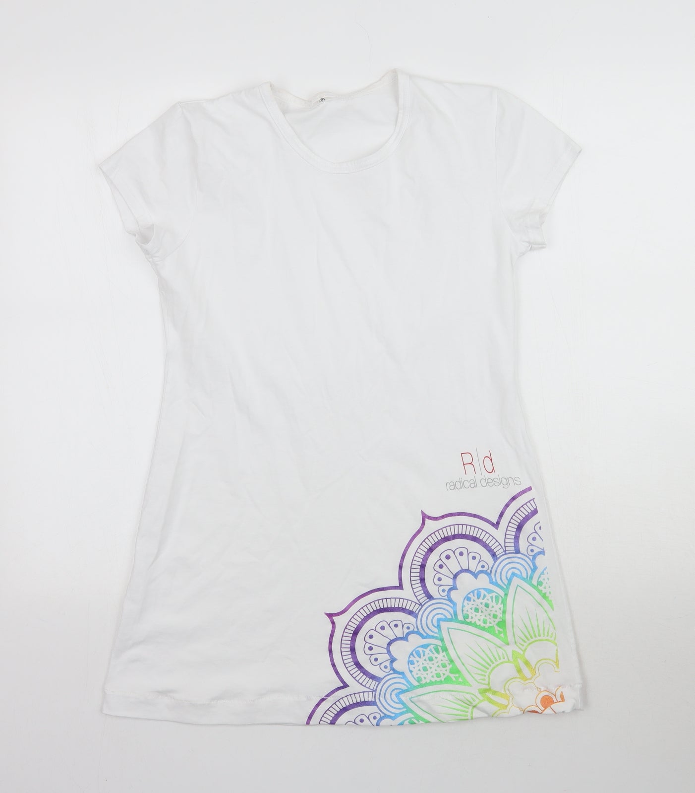 Preworn Womens White   Basic T-Shirt Size M