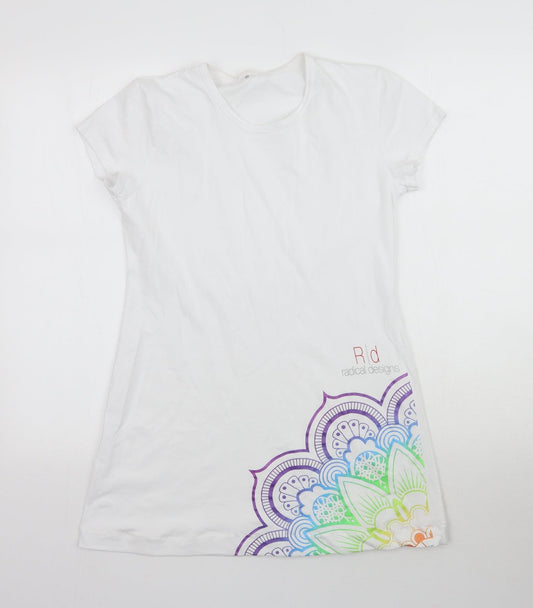 Preworn Womens White   Basic T-Shirt Size M