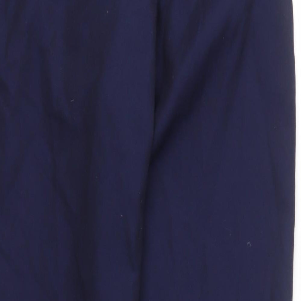 Jermyn street Womens Blue   Trousers  Size 10 L27 in