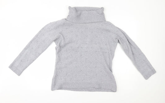 anna rose Womens Grey   Pullover Jumper Size L