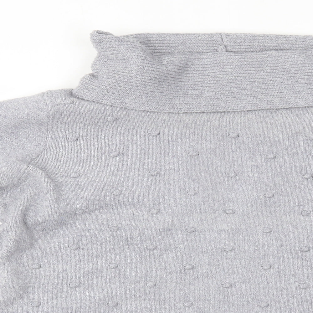 anna rose Womens Grey   Pullover Jumper Size L