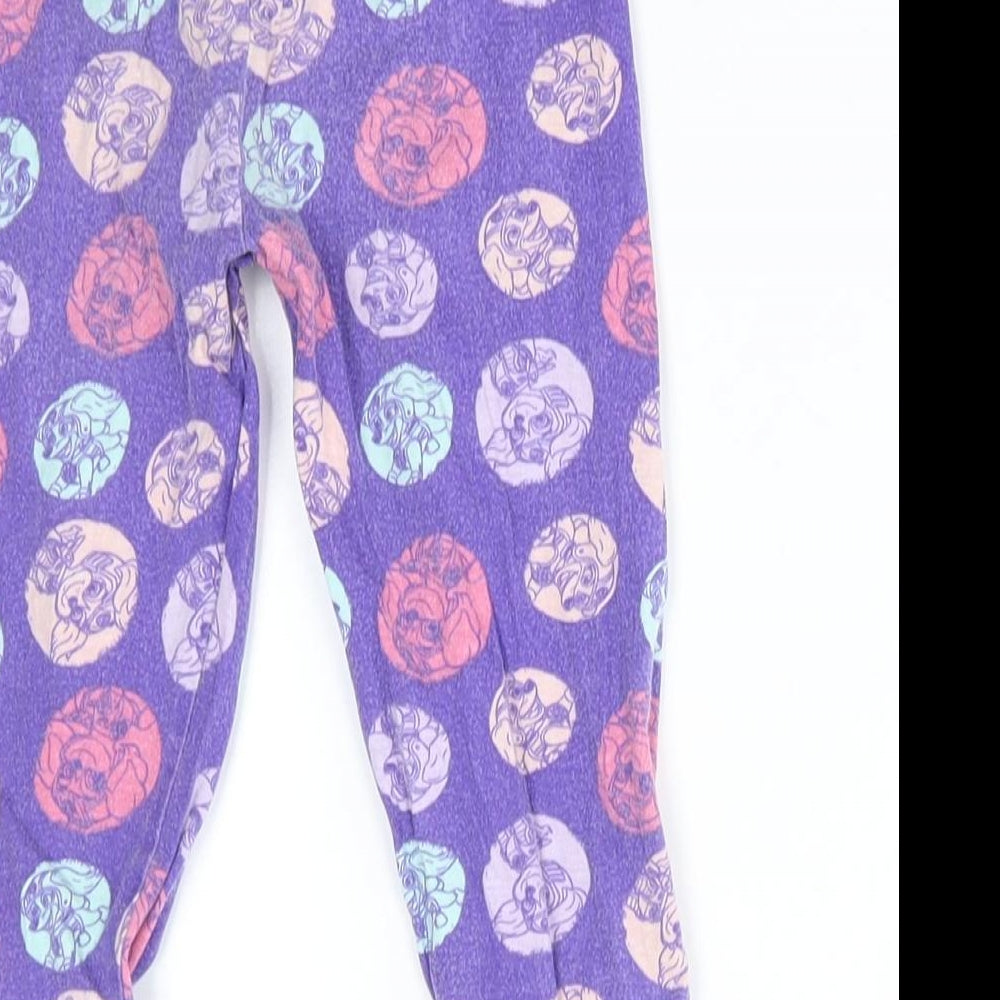 Nickelodeon Girls Purple    Pyjama Pants Size 2-3 Years