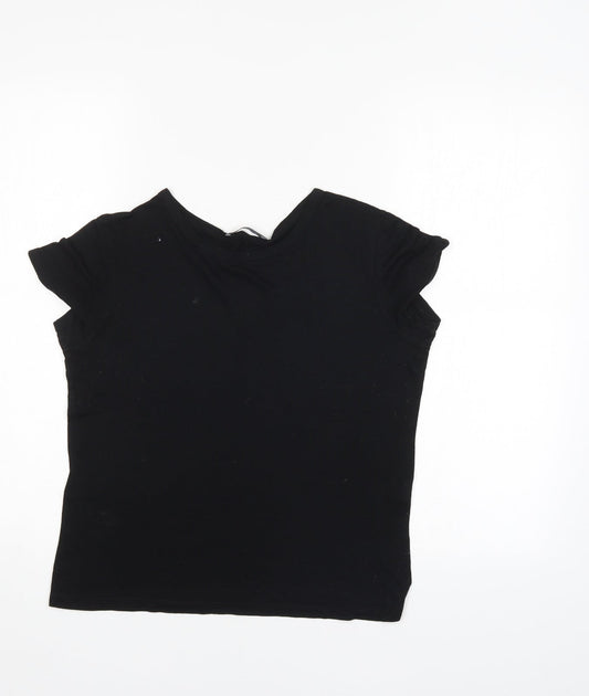 Zara Womens Black   Basic T-Shirt Size S