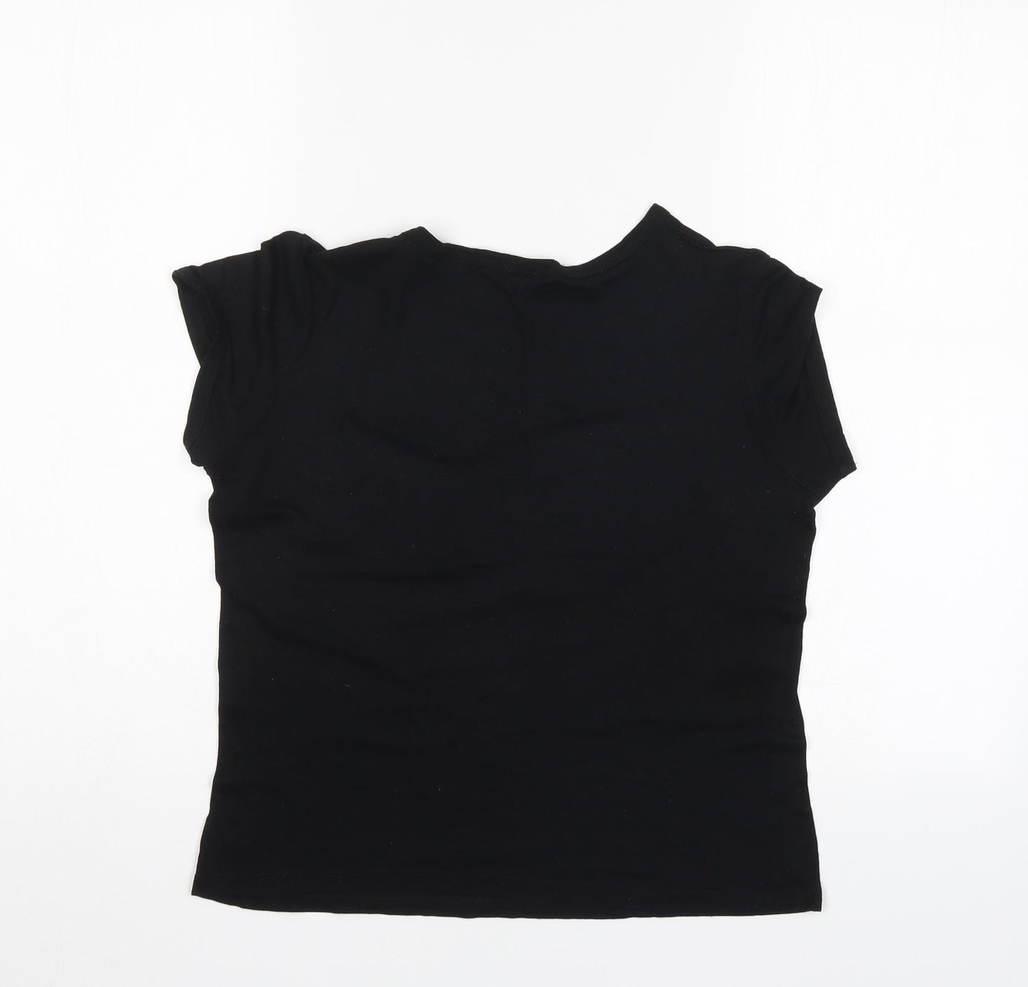 Zara Womens Black   Basic T-Shirt Size S