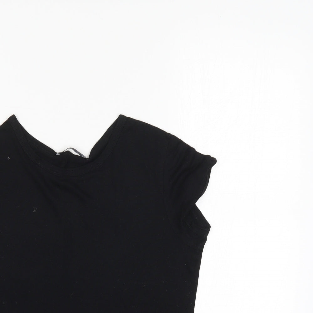 Zara Womens Black   Basic T-Shirt Size S