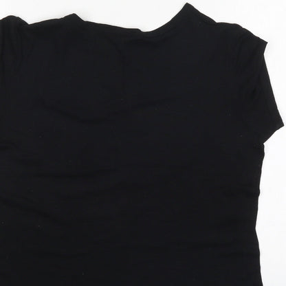 Zara Womens Black   Basic T-Shirt Size S