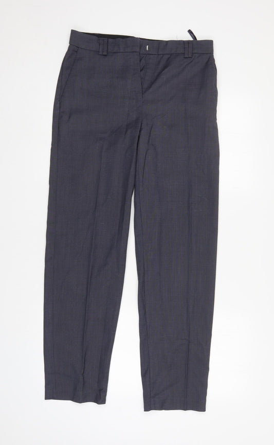 M&S Womens Grey   Trousers  Size 8 L30 in