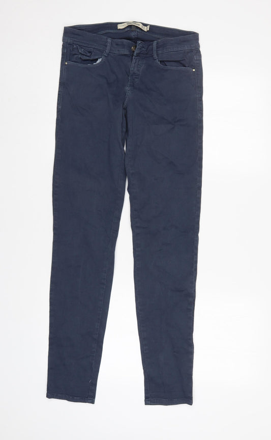 Preloved Core Denim Womens Blue   Straight Jeans Size 8 L31 in - Front