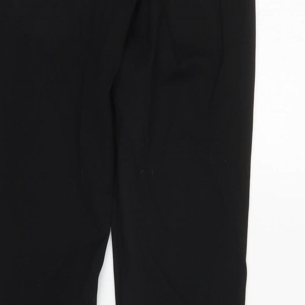 Next  Womens Black   Trousers  Size 10 L33 in