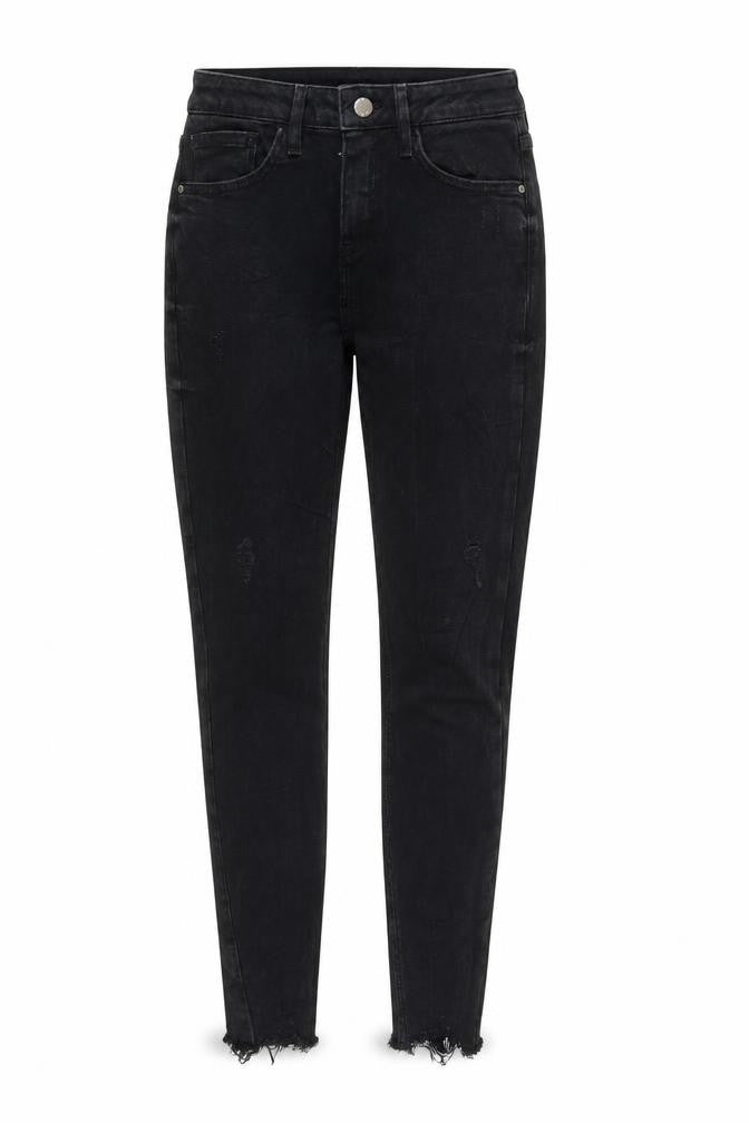 Denim Co Womens Black  Denim Skinny Jeans Size 8 L28 in