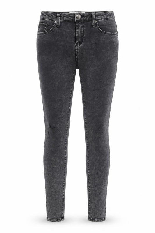 Denim Co Womens Grey  Denim Skinny Jeans Size 8 L27 in