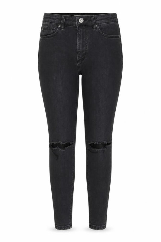 Denim Co Womens Grey  Denim Skinny Jeans Size 6 L27 in