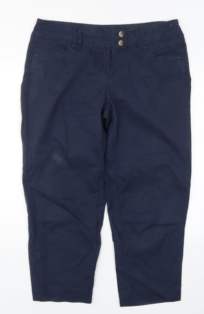 Next Womens Blue   Trousers  Size 37 in L26 in