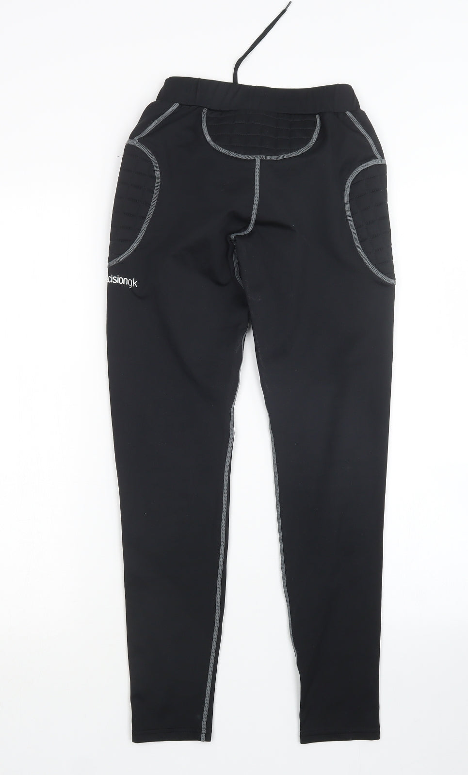Precisiongk Boys Black   Capri Trousers Size M