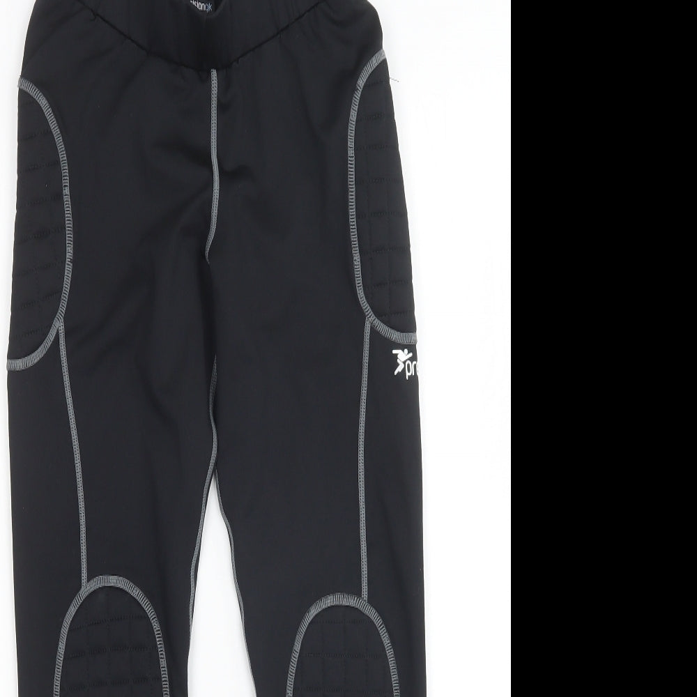 Precisiongk Boys Black   Capri Trousers Size M