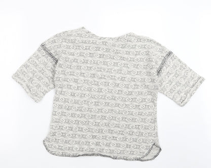 Topshop Womens Beige  Knit Pullover Jumper Size 10