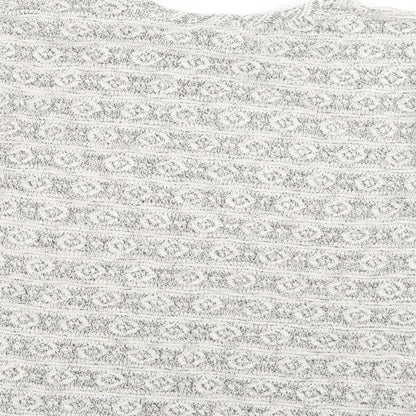 Topshop Womens Beige  Knit Pullover Jumper Size 10