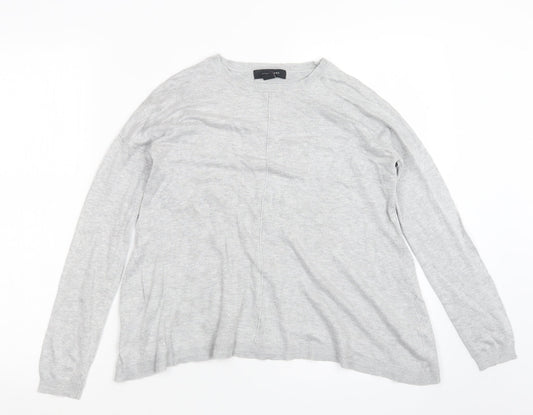 Atmosphere Womens Grey   Pullover Jumper Size 12