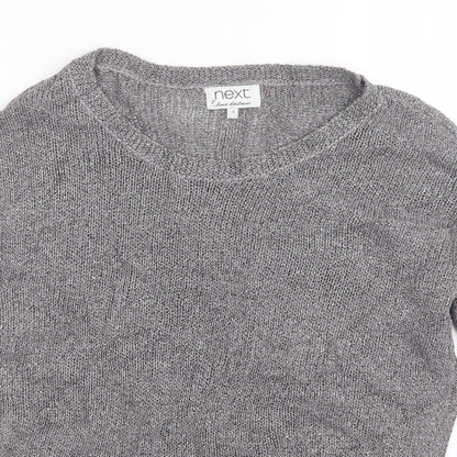 Next Womens Grey   Pullover Jumper Size 10