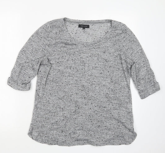 New Look Womens Grey   Pullover Jumper Size 14