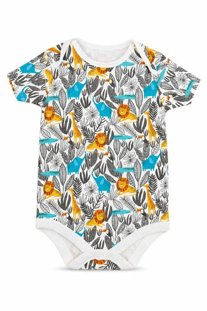 Tu Boys White Geometric  Basic T-Shirt Size 2-3 Years