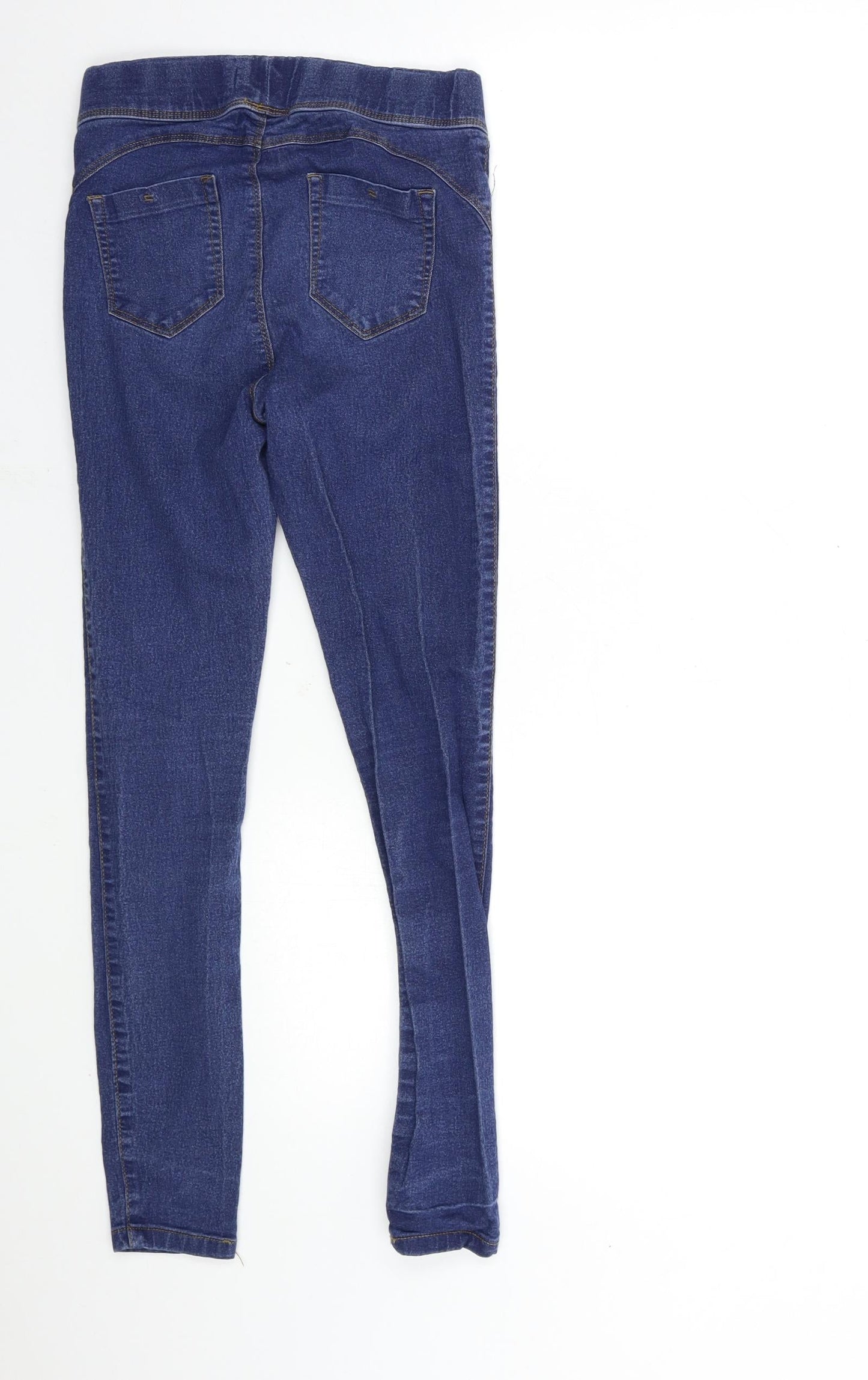 Denim & Co. Womens Blue  Denim Skinny Jeans Size 8 L27 in