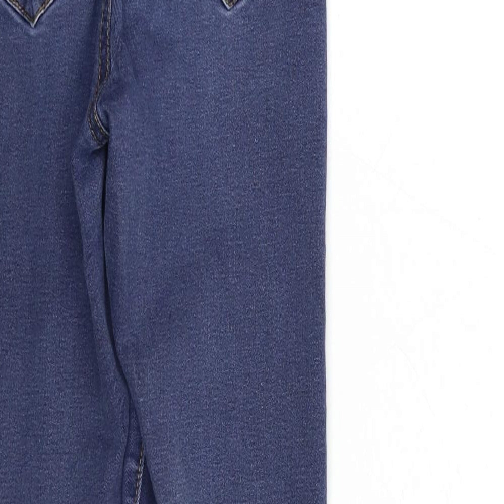Denim & Co. Womens Blue  Denim Skinny Jeans Size 6 L25 in