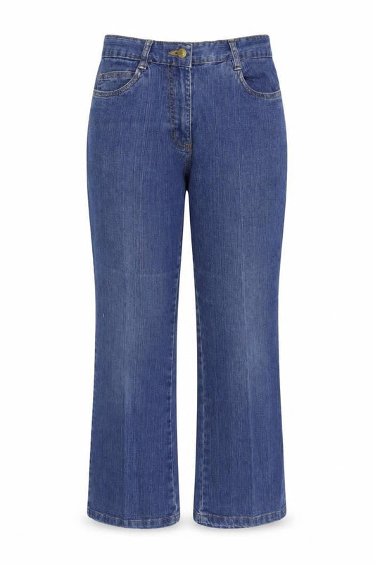 Being Casual Womens Blue  Denim Tapered Jeans Size 12 L29 in