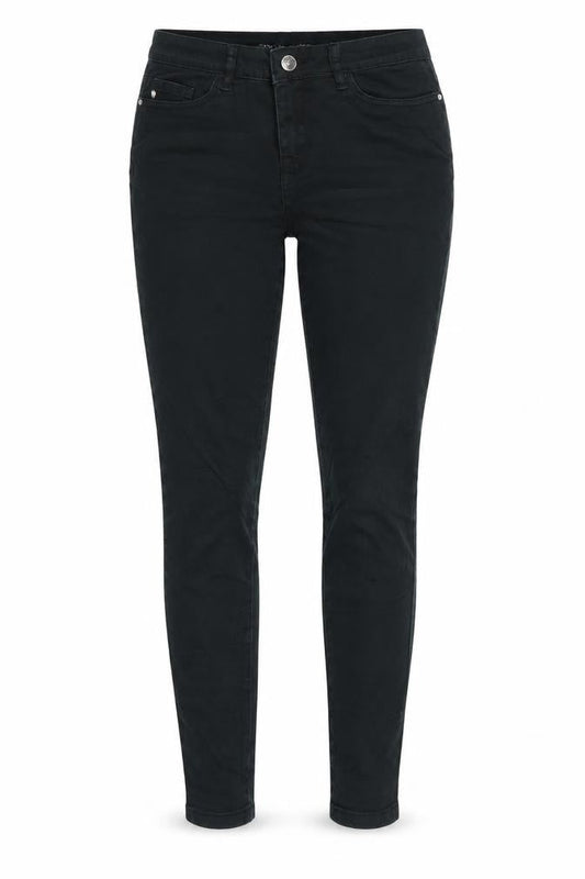 ORSAY Womens Black  Denim Skinny Jeans Size 8 L30 in